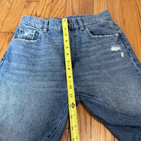 DL1961 Hepburn Wide Leg‎ High Rise Vintage 31 Inch Jeans Size 25 - Image 6