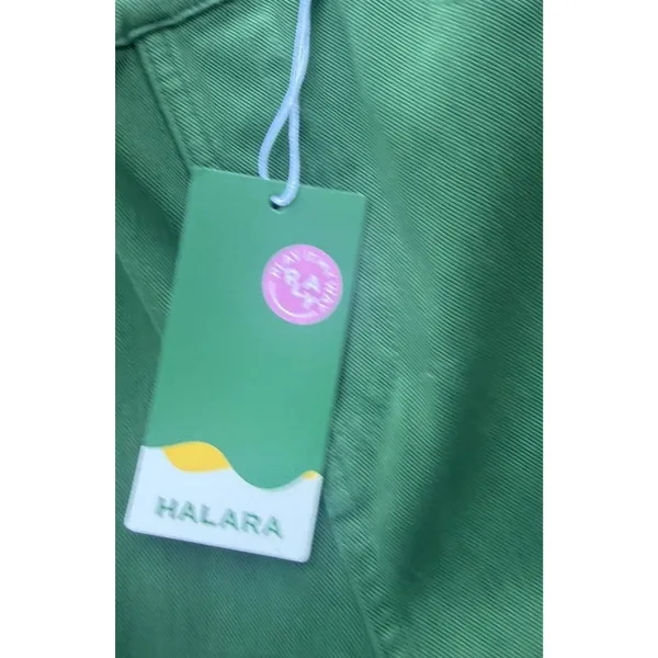 NEW Halara Flex High Waisted Flare Jeans Women’s S Regular Green Stretch Denim - Image 5