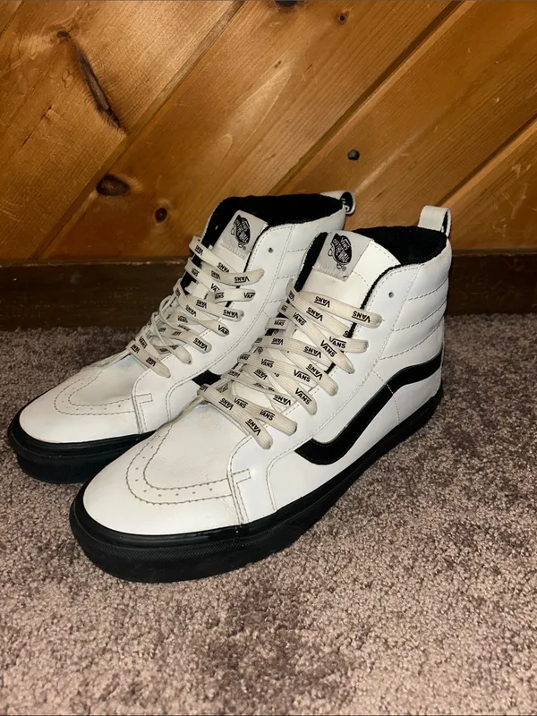 Vans Sk8-Hi Reissue 'OTW Webbing - True White' Unisex - Image 2
