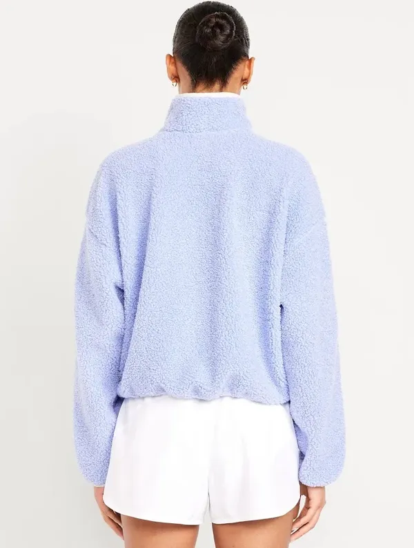 Old Navy sherpa quarter zip - Image 2