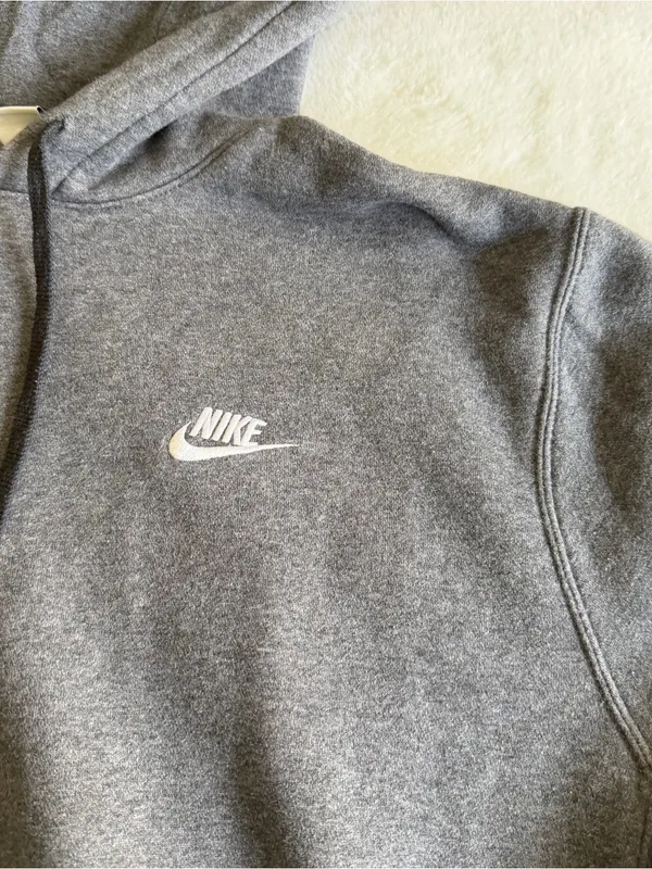 Nike Hoodie Gray Women’s Size Medium - Image 3