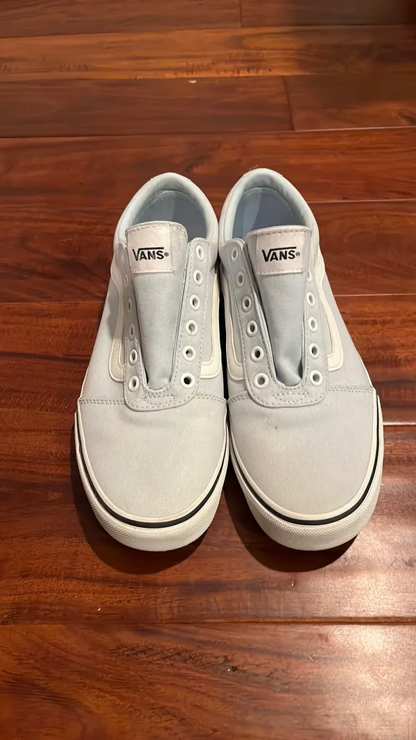 Light Blue Vans  - Image 2