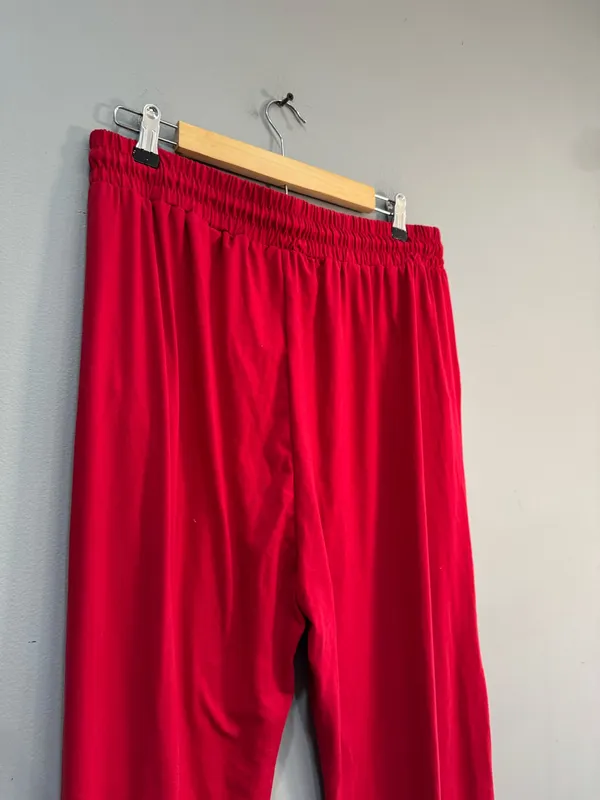 Red Leggings Depot Stretch Waist Soft Pants Size 2XL NWT - Image 4
