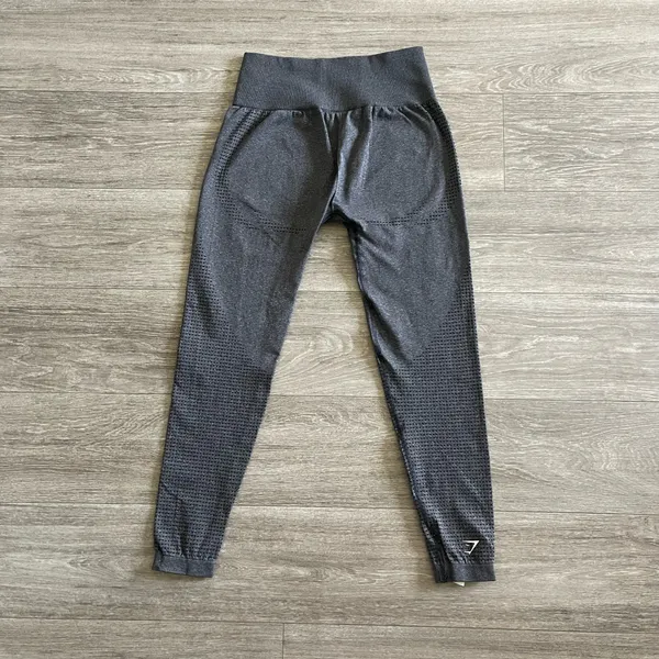 Gymshark vital seamless marl gray legging - large - Image 3