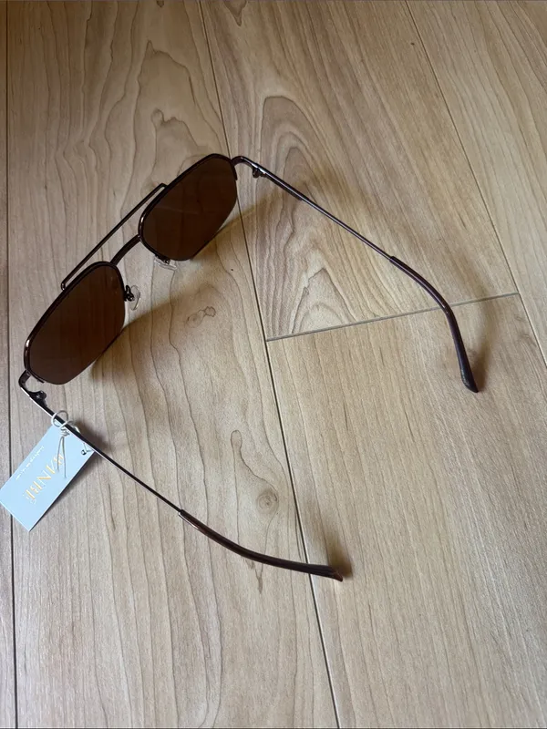BANBÉ The Hooper Women’s Brown Aviator Sunglasses - Image 3