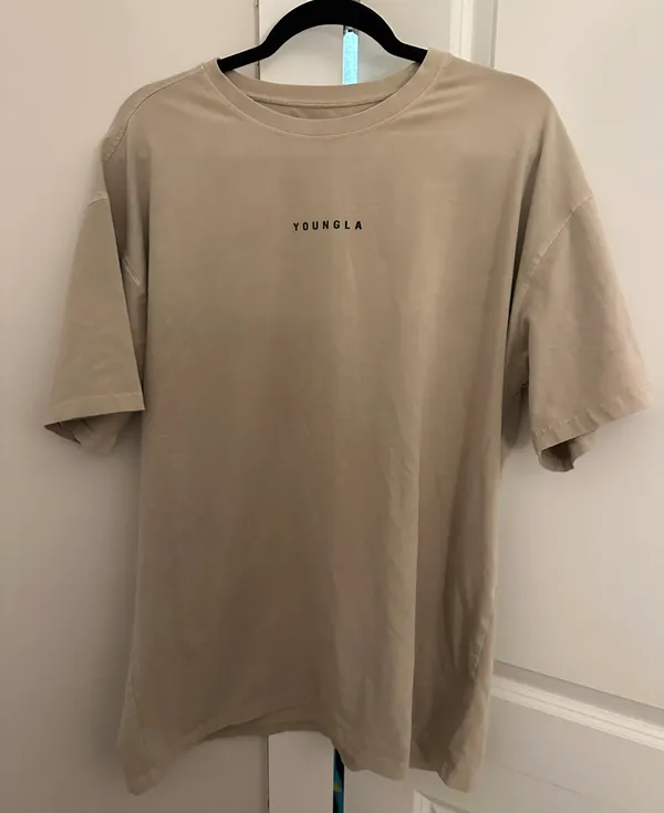 YoungLA Shirt Tan Size XL - Image 2