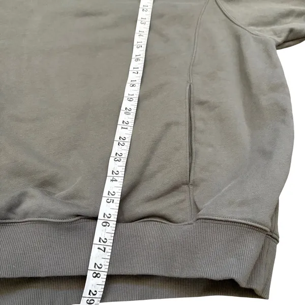 Popflex Brunch Sweatshirt Sweater Womens 1X -‎ 3X Grey Oversized Fleece Pullover - Image 11