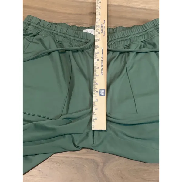 Loft Outlet Sweatpants Size XL Olive Green Lightweight Elastic Waist Drawstring - Image 6