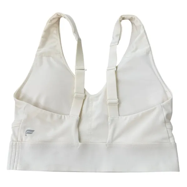 Fabletics Sports Bra White High Support Bra Size XS Activewear - Image 2
