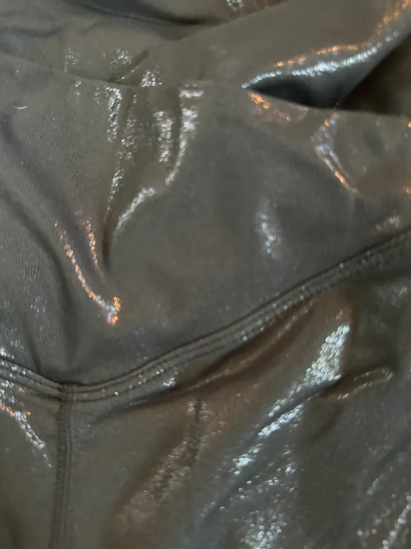 Halara Metallic  Crossover Leggings - Image 2