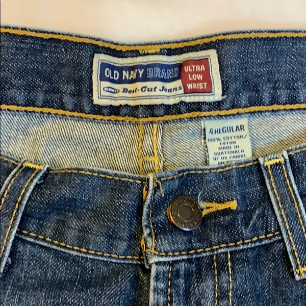 Size 4 Regular Old Navy Denim Blue Jeans Boot-cut - Image 6
