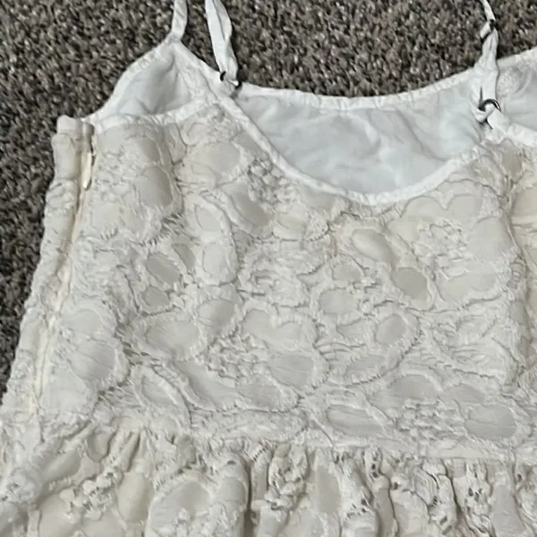 Abercrombie & Fitch White lace dress - XS - Image 3