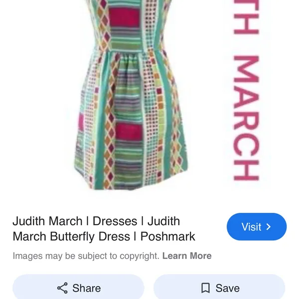 Judith March bold neon funky geo printed strapless midi dress cotton Small chic - Image 11