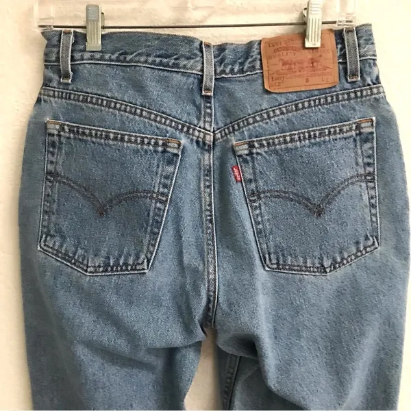 ‎Vintage Levi’s 512 slim fit tapered denim jeans 30* - Image 4