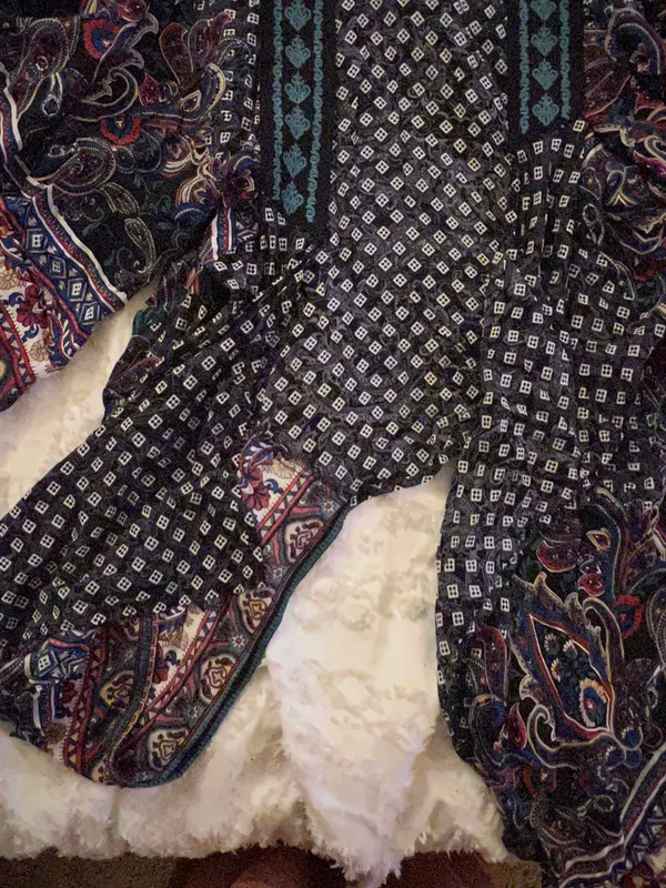 Printed Kimono Top Size L - Image 2