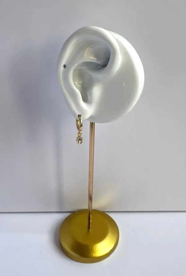 Elegant Teardrop Dangle Drop Earrings for Women Gold - Image 5