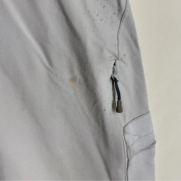 Patagonia Vintage Powderkeg Shell Ski Pants Waterproof White size 8 women’s - Image 10