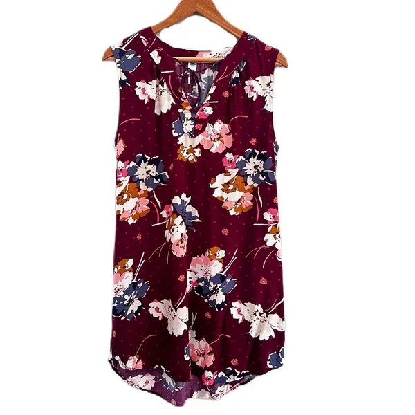 Old Navy Floral‎ Shift Dress Size Large - Image 5