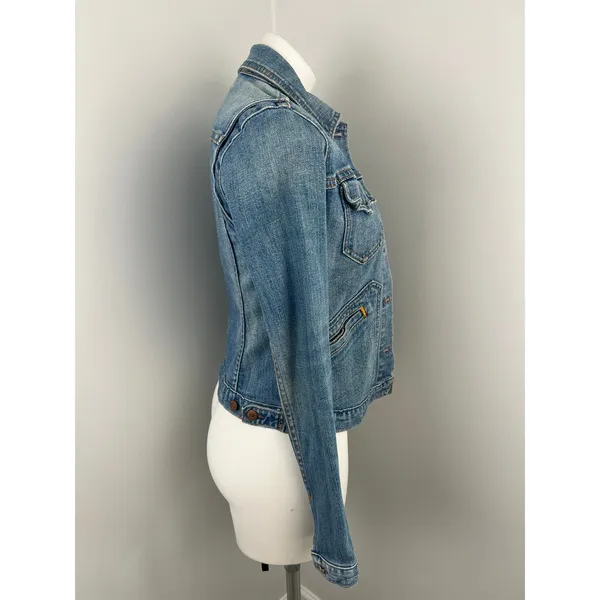 Girls Juniors Levi's Denim Jacket Size XS - Image 3