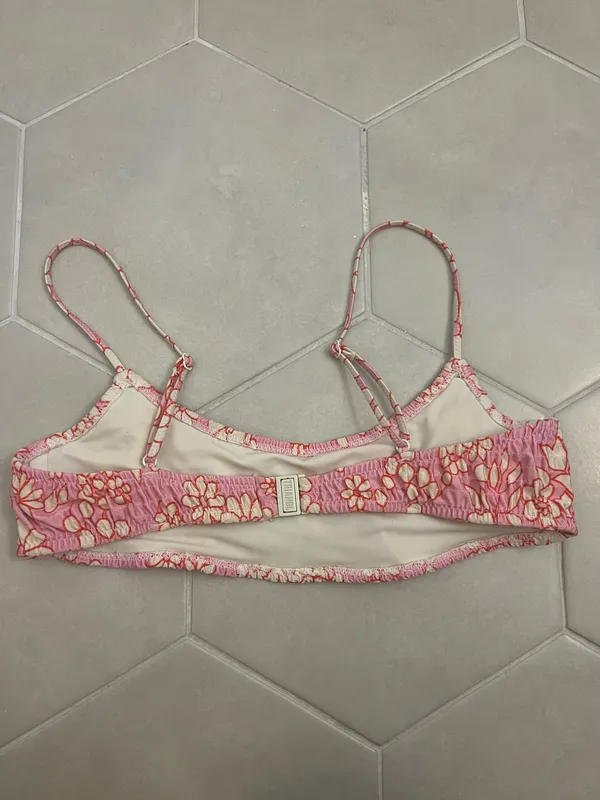 triangl bikini xs/xxs pink floral - Image 3