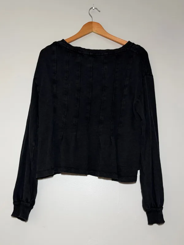 Anthropologie Pilcro Box Pleated Sweatshirt - Image 5