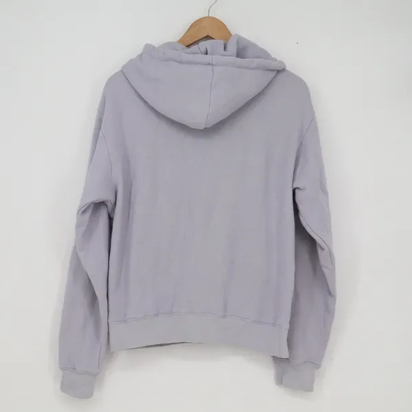 Brandy Melville Christy Full Zip Hoodie Lavender Purple Oversized Sweatshirt - Image 7
