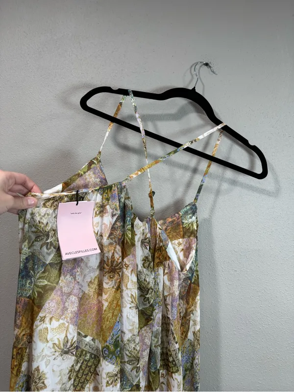 NWT Avec Les Filles Paisley Maxi Dress - Image 10