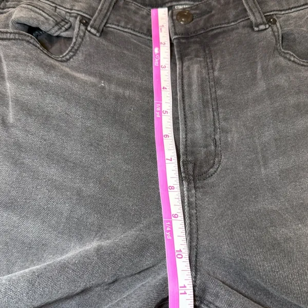 American Eagle Womens Size 8 Mom Jean Black Denim High Rise Stretch Casual - Image 11