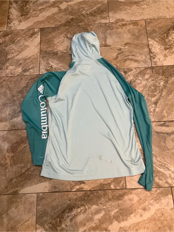Columbia women’s Fork Stream Long Sleeve Hoodie Size M Outdoor Fishing Trekking - Image 3