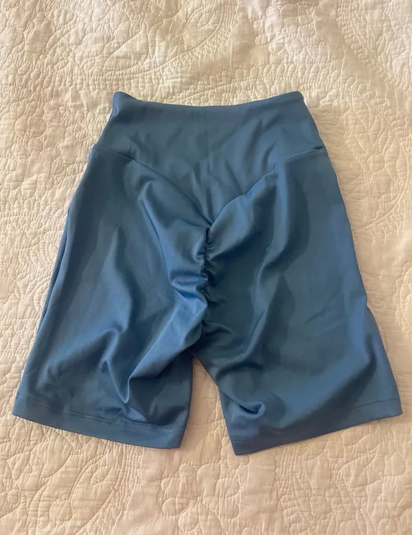 Women's Gymshark Blue Shorts - Image 2