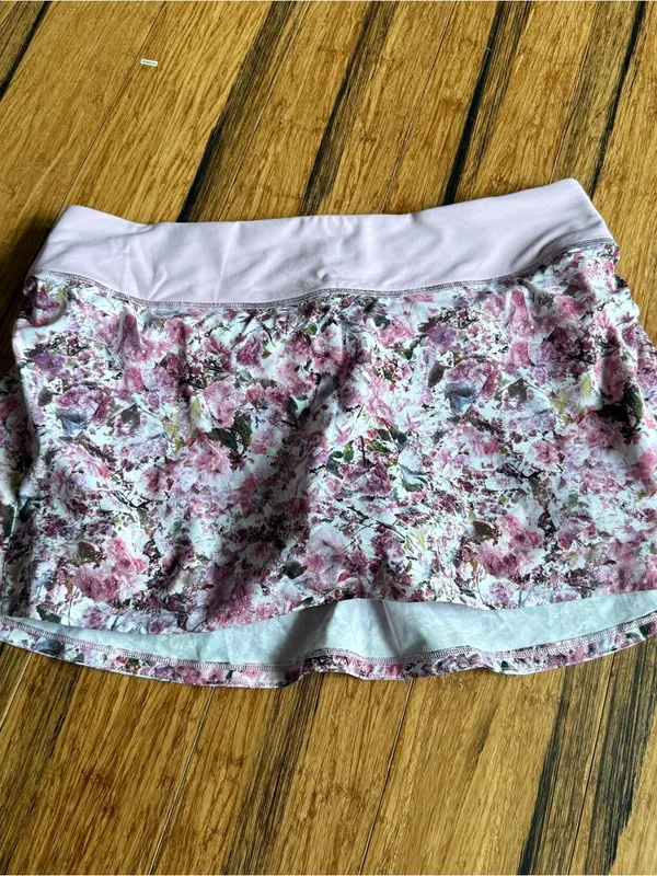 Lululemon Play Off The Pleats Skirt 13" Blossom Spritz Multi / Pink Chalk - Image 3