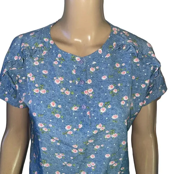 Zink London floral ruffle trim blouse - Image 6