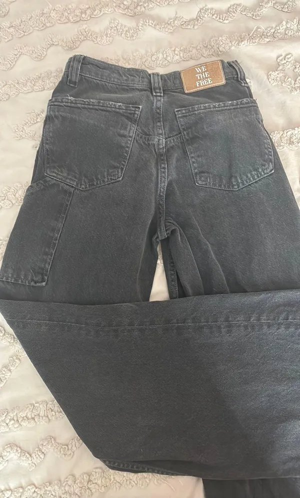 baggy mid rise straight leg jeans - Image 2