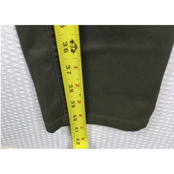 Dickies Womens Slim Fit Duck Carpenter Pants Olive Green FD2600RMS Size 4 Reg - Image 7