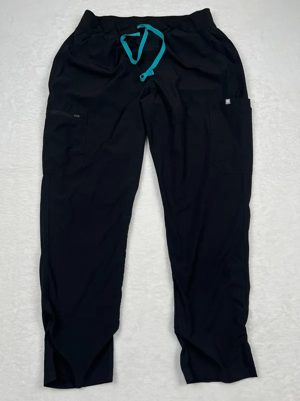 Figs Black Casma Scrub Set FREEx Yola Skinny Pants XL EUC - Image 3