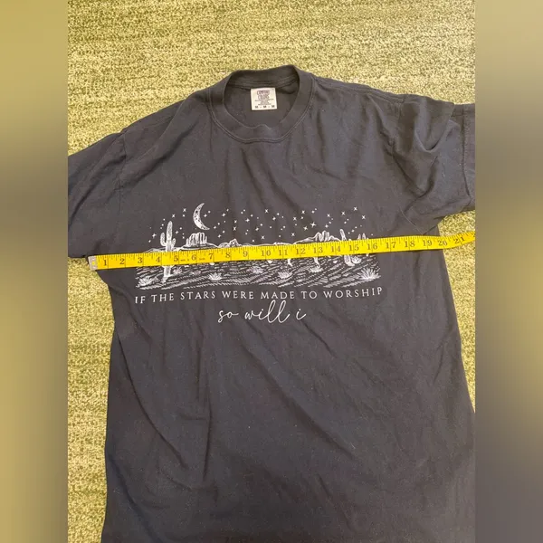 Comfort colors Bible verse tee - Image 4
