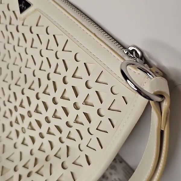 Sam Edelman Ctoss Body Eleyet Customoized Hand Hwld White Clutch - Image 5