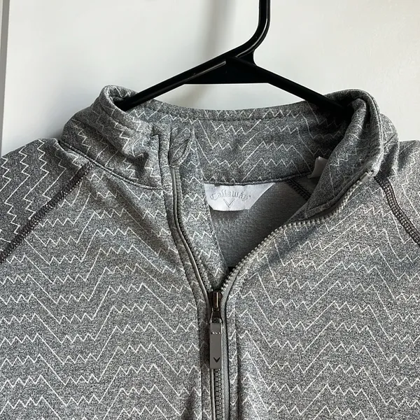 Callaway Light Gray Quarter Zip - Image 2