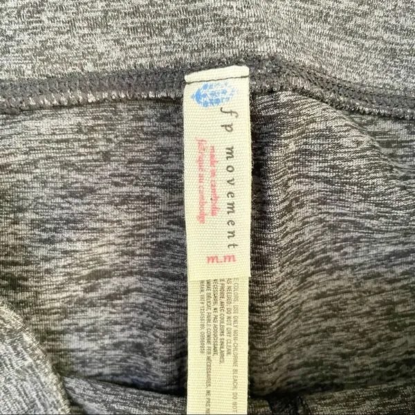 Free People movement Grey/black cut out leggings - Image 7