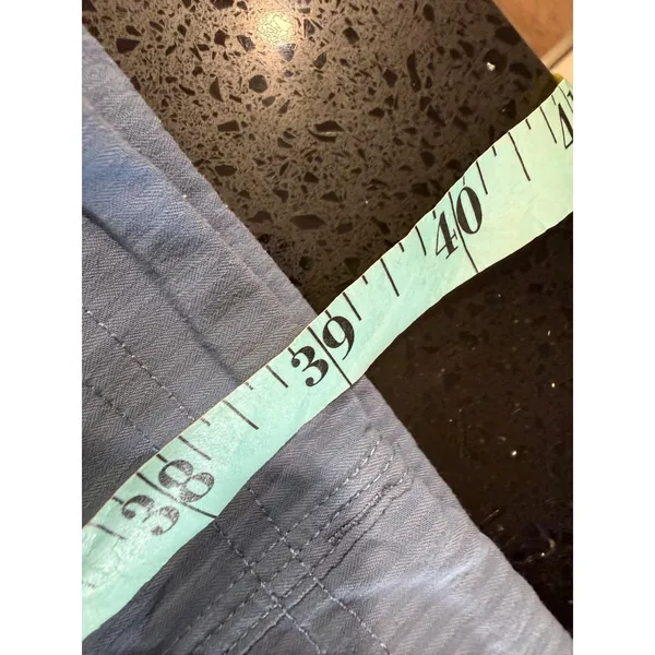 Lululemon Dance Studio Mid-Rise‎ Full Length Pant Blue LW5ENOR Size 0 - Image 8