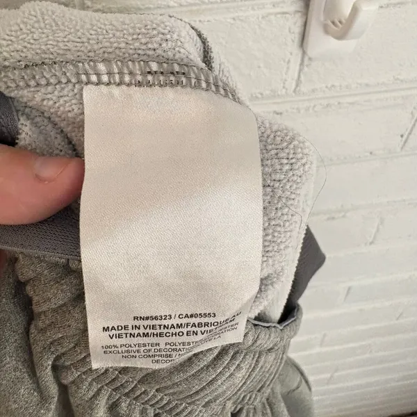 Nike Therma-Fit Light Grey Inner Drawstring Sweatpants Pockets SZ XL Athleisure - Image 11