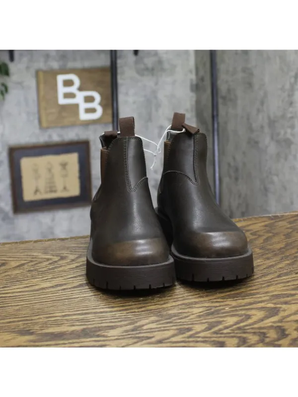 Universal Thread Zora Pull-On Chelsea Boots 94656856 Brown 5M - Image 3