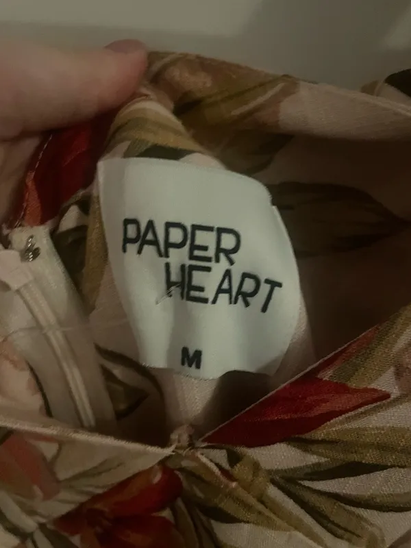 Paper Heart Dress Maxi Floral - Image 2