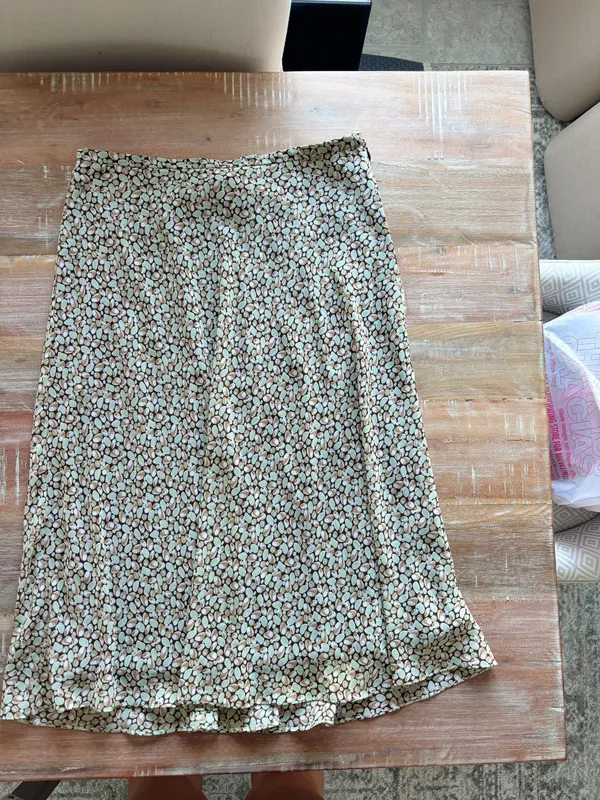 vintage midi skirt Green Size 10 - Image 2