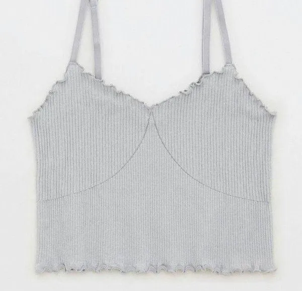 Aerie seamless rib corset bra top - Image 3