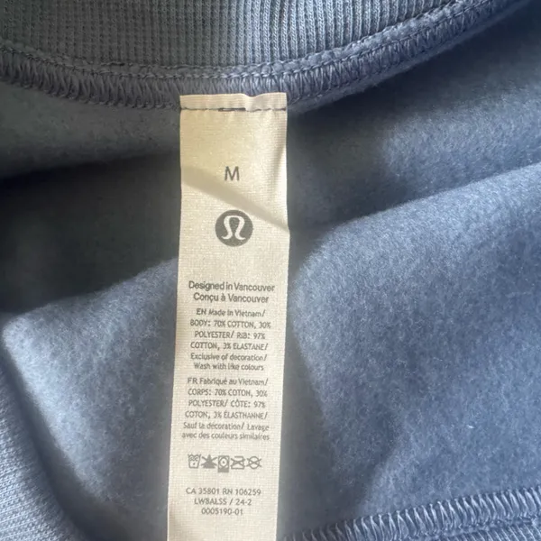 **NWT Lululemon Scuba High-Rise Mini Skirt | Oasis Blue | Size Medium **‎ - Image 6