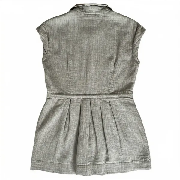 Free People Gray Mini Dress, S - Image 7