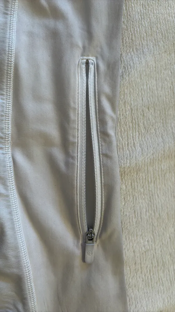 Lululemon White Speed Shorts - Image 3