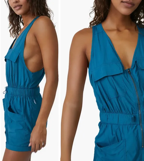 Noiseless Back On Trek Romper NWT - Image 7