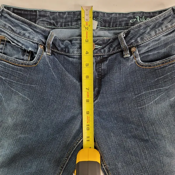 Silver Jeans Womens 32x31.5 ‎ Aiko Bootcut Flare Stretch Distressed Destroyed - Image 7